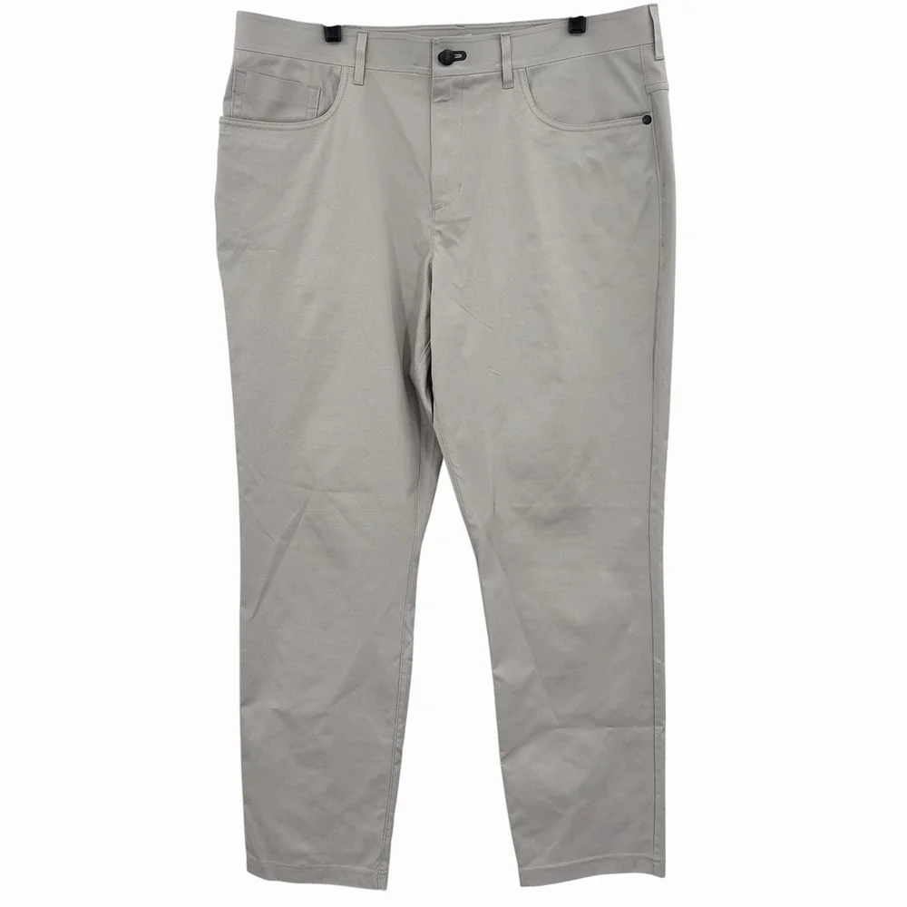 Public Rec Workday Pant 2.0 Mens 36x32‎ Fit (37x30) Gray Water Resistant Stretch